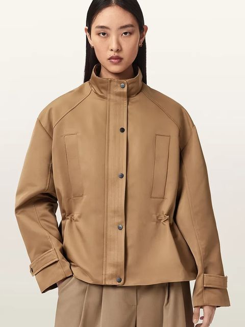 AllSaints krótka kurtka damska LUELLAH - zdjęcie produktu nr 1