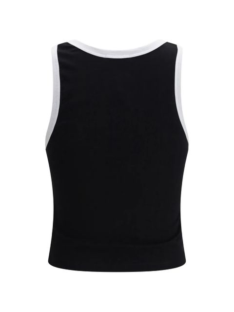 GCDS contrast-trim tattoo tank top - Black - zdjęcie produktu nr 2