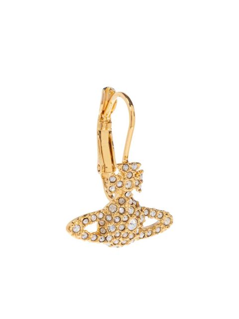Vivienne Westwood orb crystal earrings - Gold