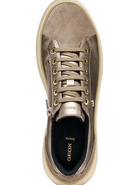 Geox sneakersy D SUNNETTY damskie kolor złoty D55YHA 0AJ22 C5335