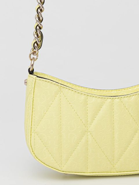 Guess torebka ALDINA kolor żółty HWGG96 63170