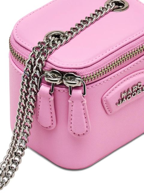 Marc Jacobs logo chain mini vanity-bag - Pink