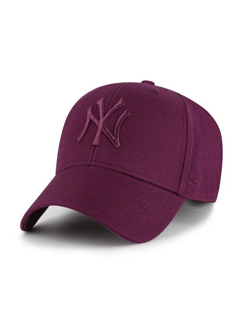 47 brand czapka z daszkiem z dodatkiem wełny MLB New York Yankees - zdjęcie produktu nr 2