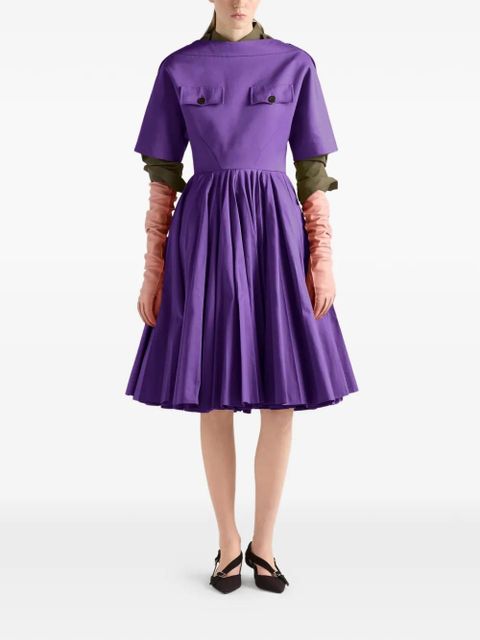 Prada cotton poplin shirt - Green - zdjęcie produktu nr 2