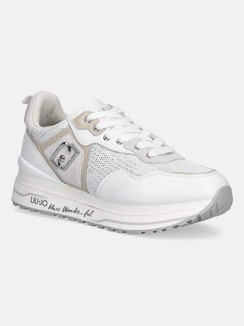 Liu Jo sneakersy LIU JO MAXI WONDER 01 damskie kolor biały BA6009PX07701111 - zdjęcie produktu nr 1