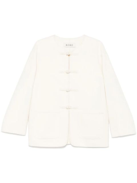 Róhe braid-trim jacket - Neutrals - zdjęcie produktu nr 1