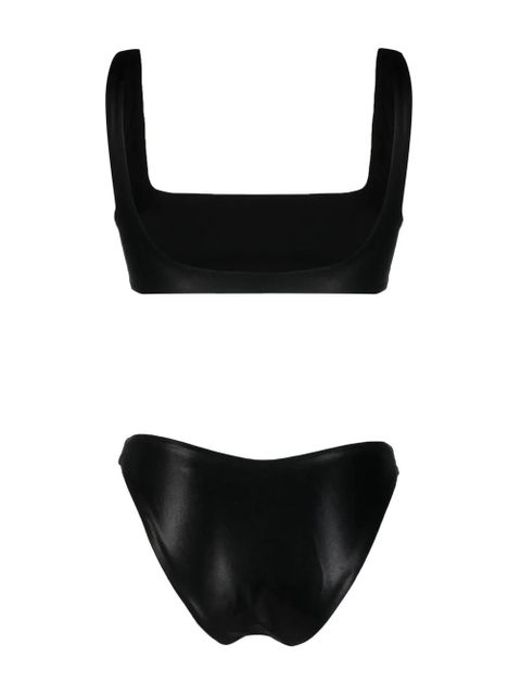 ROTATE BIRGER CHRISTENSEN Sunday metallic two-piece bikini - Black - zdjęcie produktu nr 2