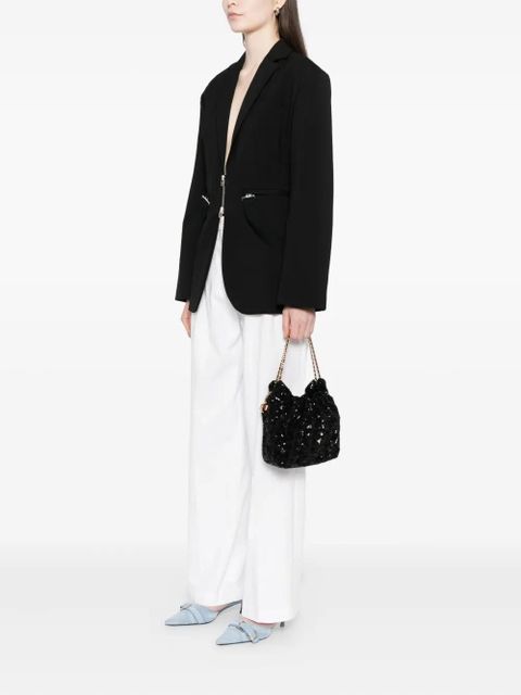 Tory Burch mini Fleming bucket bag - Black