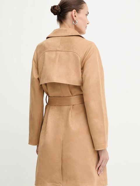 Morgan płaszcz kolor beżowy GSUEDE