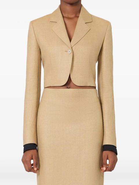 Max Mara button blazer - Neutrals - zdjęcie produktu nr 2