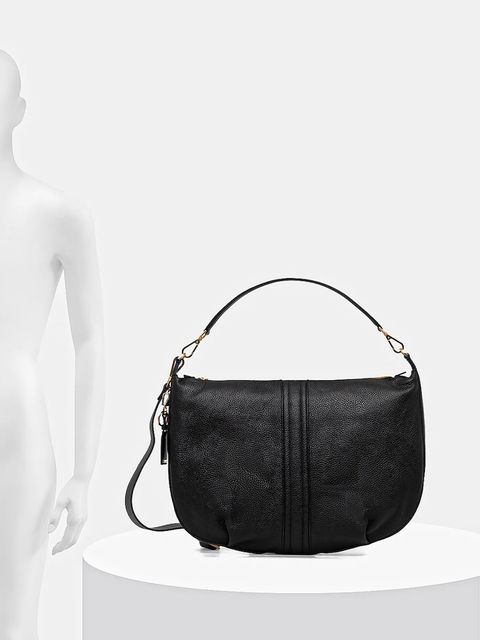 Geox torebka skórzana AURELYI kolor czarny D36KYA 00046