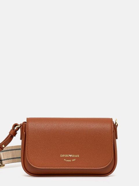 Emporio Armani torebka kolor brązowy EW000538 AF12103 - zdjęcie produktu nr 1
