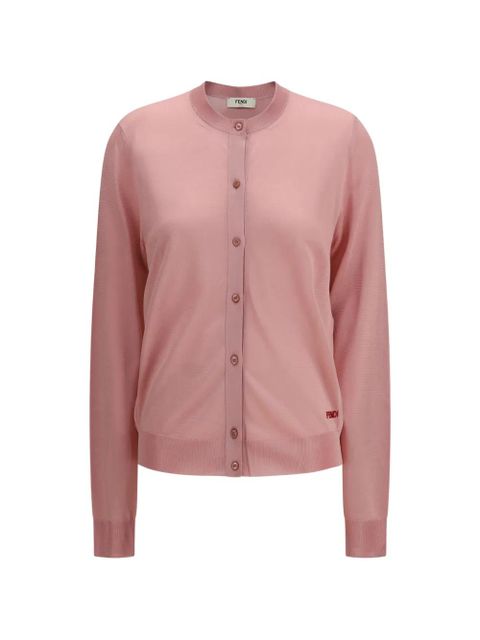 FENDI buttoned cardigan - Pink - zdjęcie produktu nr 1