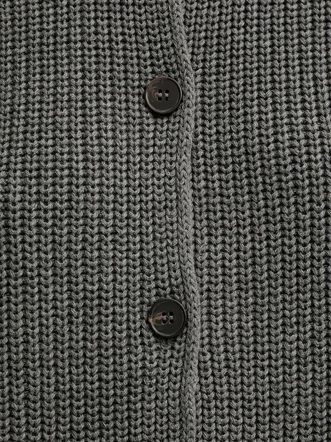 Marc O'Polo kardigan bawełniany damski kolor szary lekki 600605961003