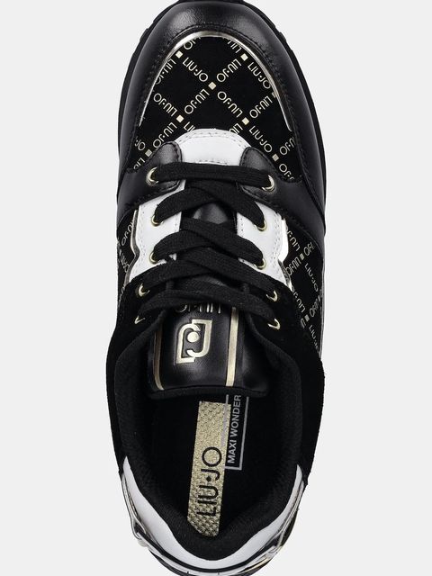 Liu Jo sneakersy LIU JO MAXI WONDER 91 damskie kolor czarny BF5005PX68122222