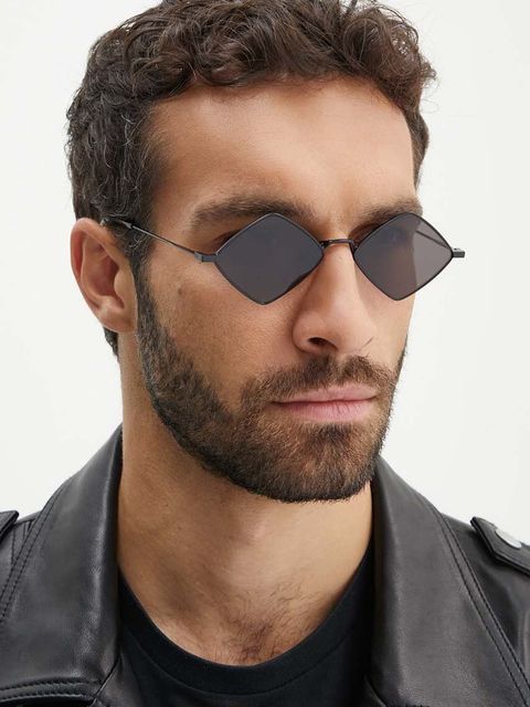 Saint Laurent okulary przeciwsłoneczne kolor czarny SL 302 LISA