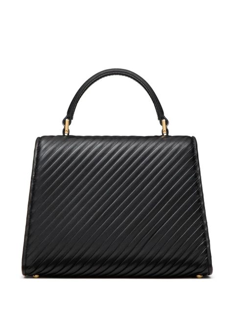 Valentino Garavani small VSling leather tote bag - Black