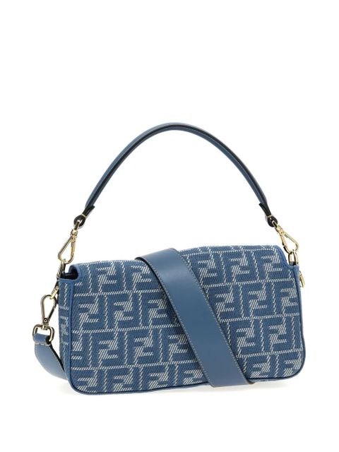 FENDI medium Baguette shoulder bag - Blue - zdjęcie produktu nr 2