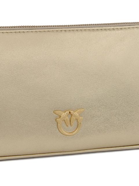 PINKO Love Birds-detail shoulder bag - Gold
