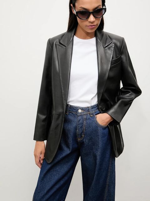 Answear.LAB marynarka skórzana