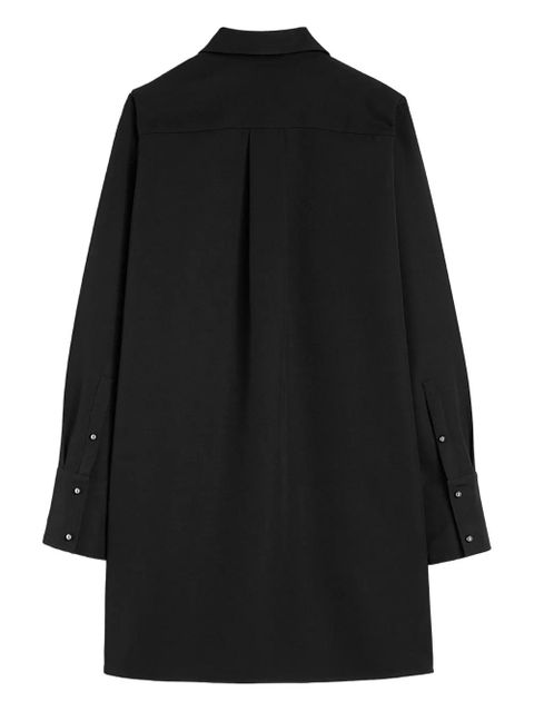 Jil Sander wool polo dress - Black