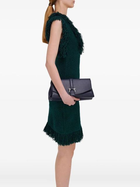 Ferragamo leather shoulder bag - Blue - zdjęcie produktu nr 2