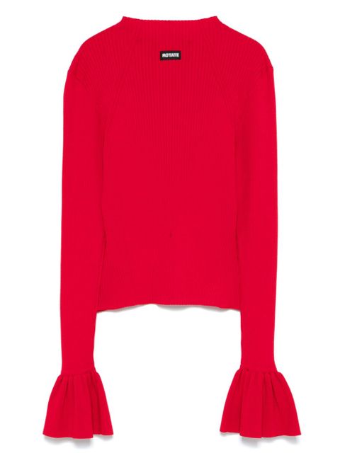 ROTATE BIRGER CHRISTENSEN high-neck jumper - Red - zdjęcie produktu nr 2
