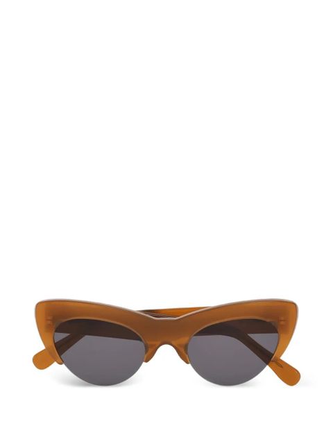 GANNI cat-eye sunglasses - Brown - zdjęcie produktu nr 1