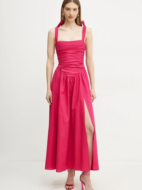 Bardot sukienka lniana - zdjęcie produktu nr 1