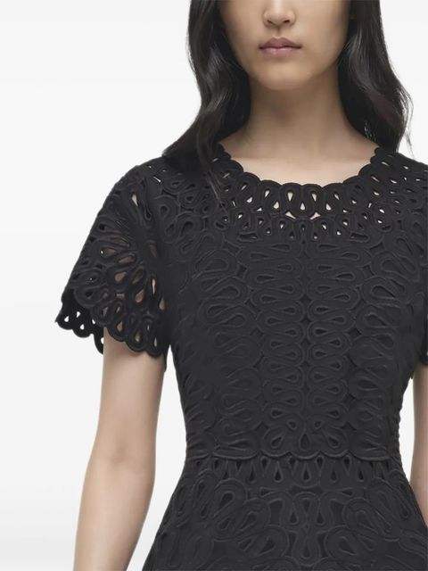 Simkhai short-sleeve mini dress - Black - zdjęcie produktu nr 1