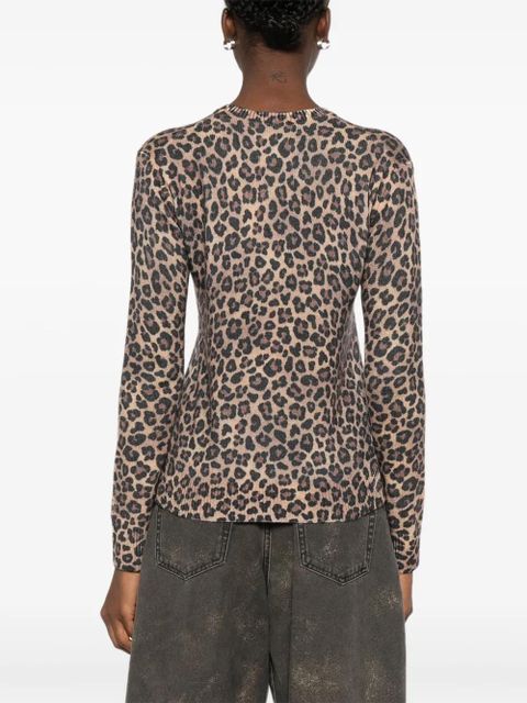 MC2 Saint Barth New Queen printed sweater - Brown