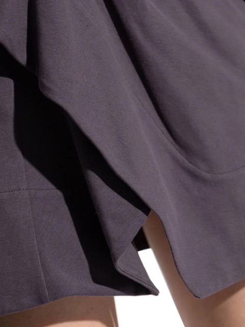 ISABEL MARANT Berenice wrap-effect mini skirt - Purple