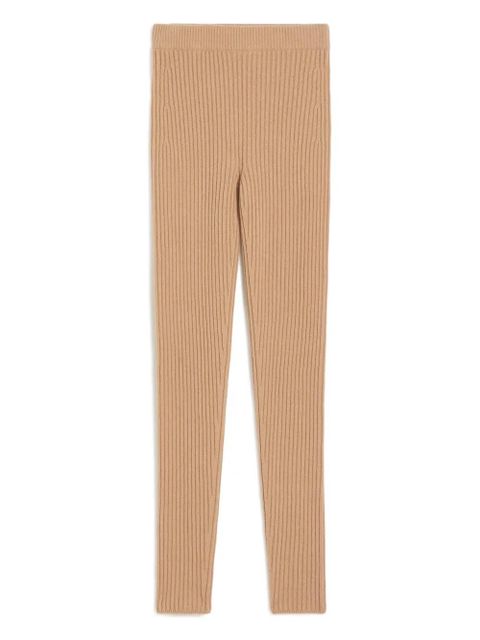 Max Mara ribbed trousers - Neutrals - zdjęcie produktu nr 1