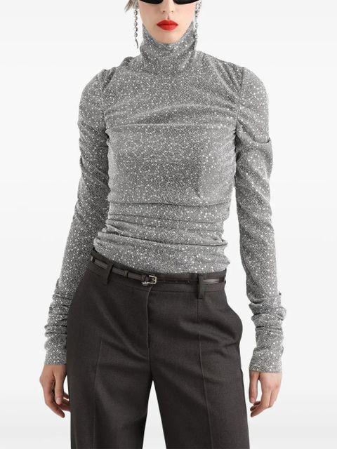 Dolce & Gabbana sequinned top - Silver - zdjęcie produktu nr 2