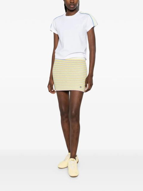 Casablanca Bourgeois striped mini skirt - Yellow - zdjęcie produktu nr 2