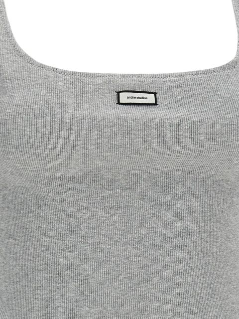 ENTIRE STUDIOS ribbed tank top - Grey