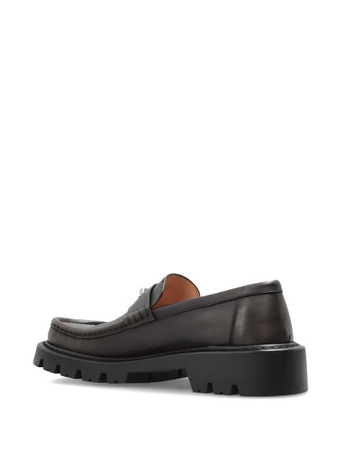 LOEWE 50mm lug-sole loafers - Brown