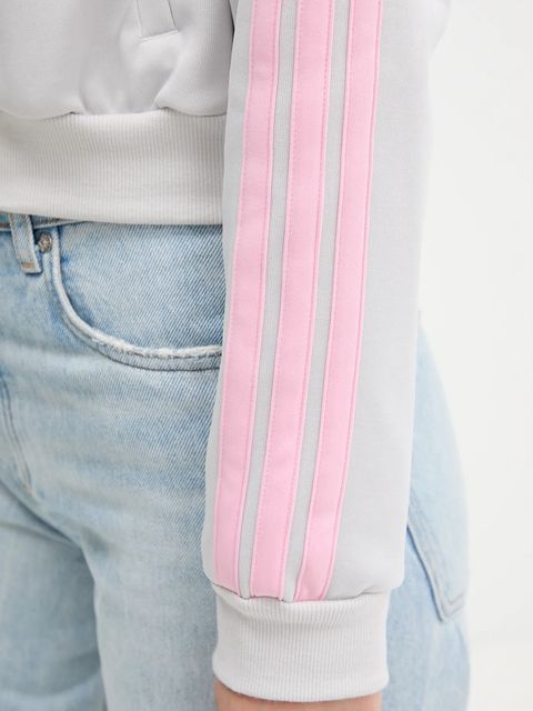 adidas bluza House of Tiro damska kolor beżowy z aplikacją JX5114