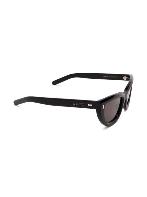 Gucci Eyewear logo-print sunglasses - Black