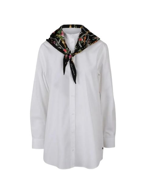 Dolce & Gabbana floral scarf shirt - White - zdjęcie produktu nr 1