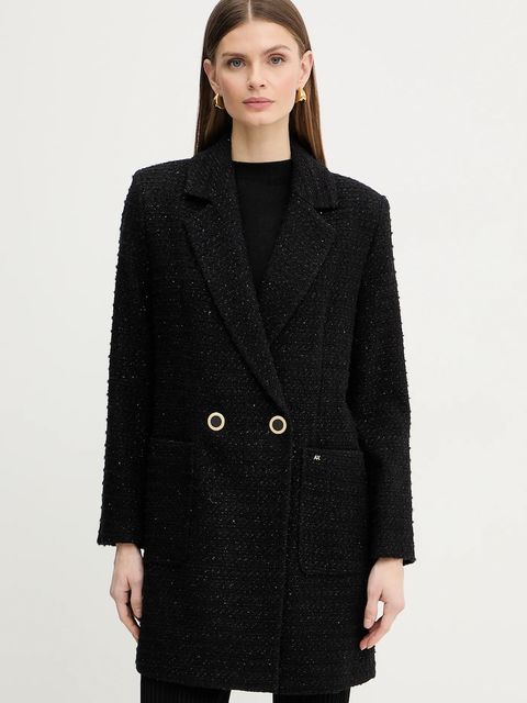 Armani Exchange płaszcz z dodatkiem wełny - zdjęcie produktu nr 1