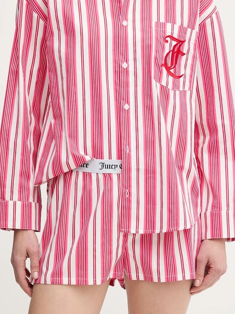 Juicy Couture szorty piżamowe bawełniane damska kolor różowy bawełniana JCYBX126855 - zdjęcie produktu nr 1