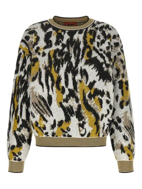 Missoni animalier patterned sweater - Black - zdjęcie produktu nr 1