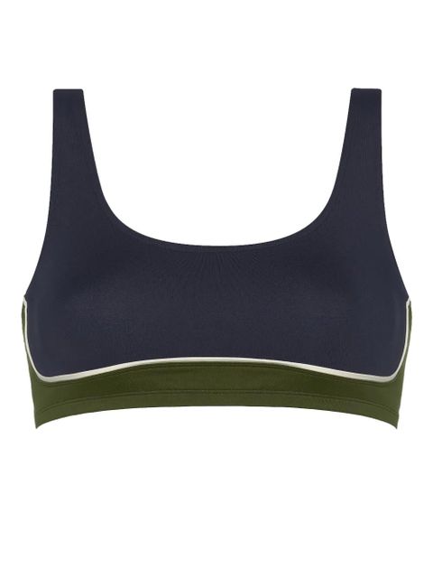 ERES Finale scoop-neck bikini top - Blue - zdjęcie produktu nr 1