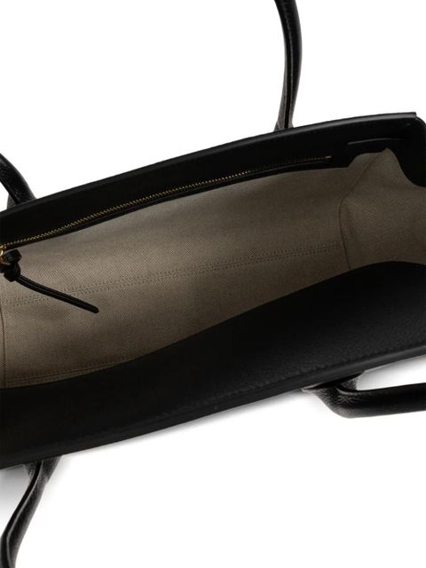 Jil Sander leather tote bag - Black