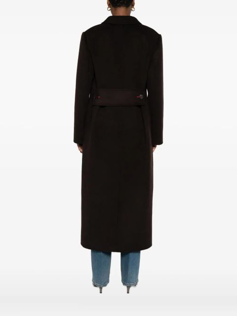 Victoria Beckham double-breasted button-up coat - Brown