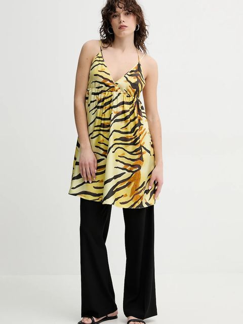 Nanushka sukienka jedwabna CEIL - zdjęcie produktu nr 2