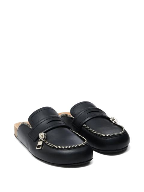 JW Anderson leather mules - Black - zdjęcie produktu nr 2