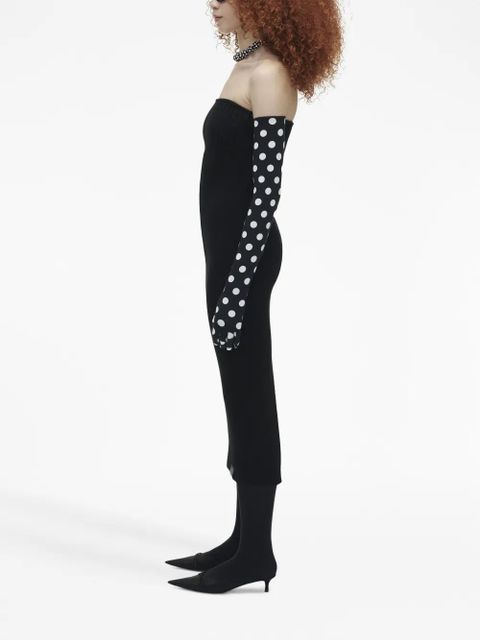 Marc Jacobs Tube ribbed knit dress - Black