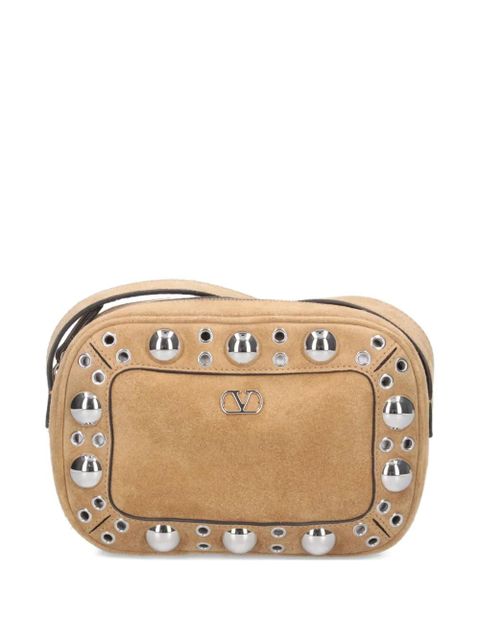 Valentino Garavani Nellcôte studded cross body bag - Neutrals - zdjęcie produktu nr 1
